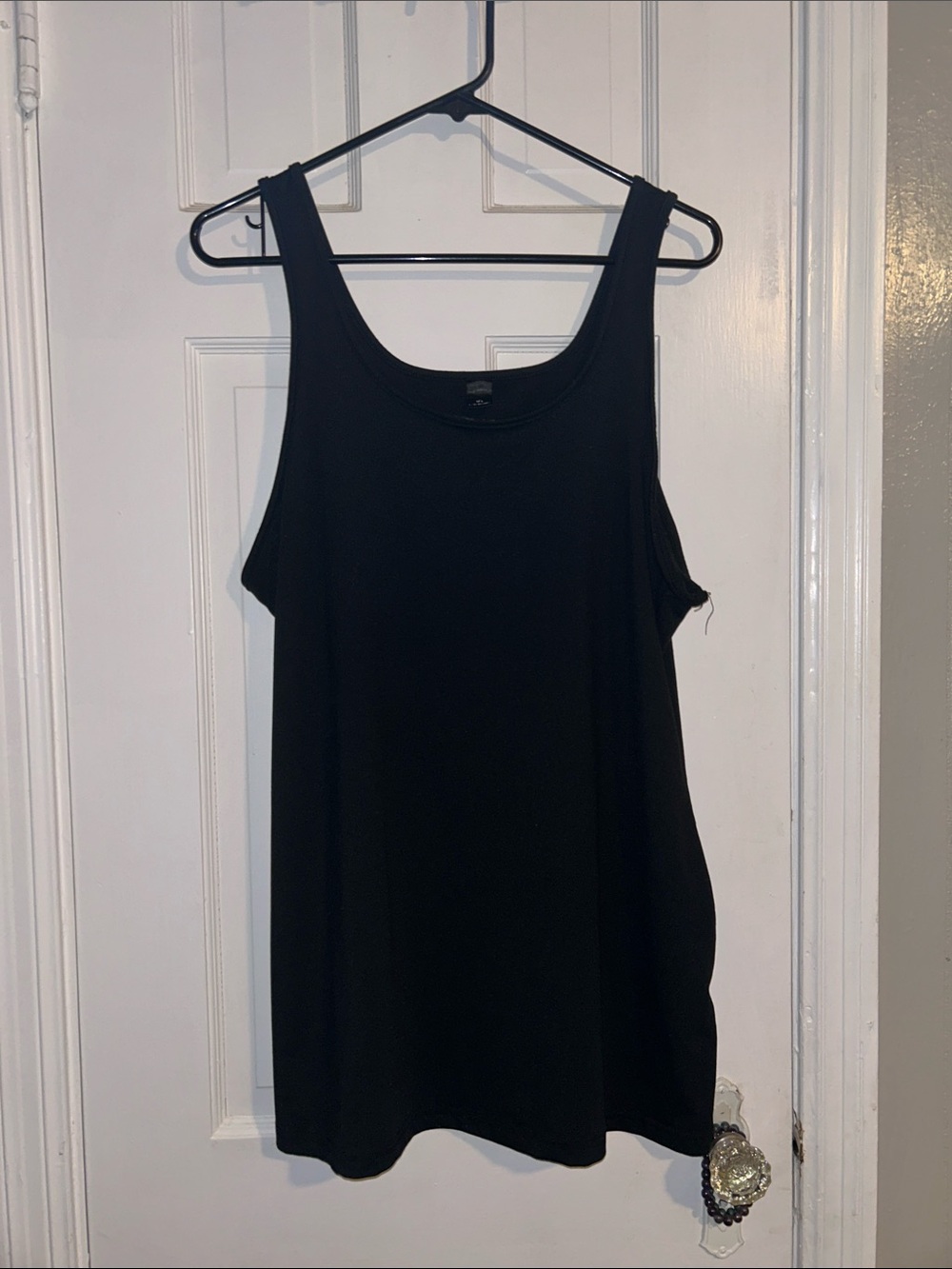 Black Women's Tank Top - Classic Scoop Neck